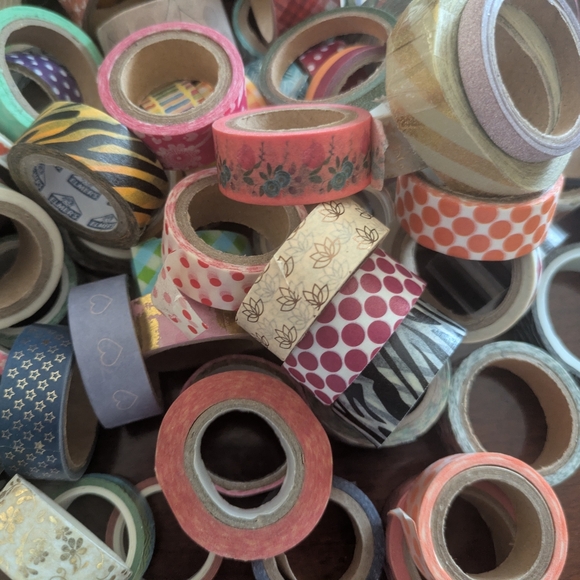 Colorful Washi Tape Lot - Picture 2 of 5